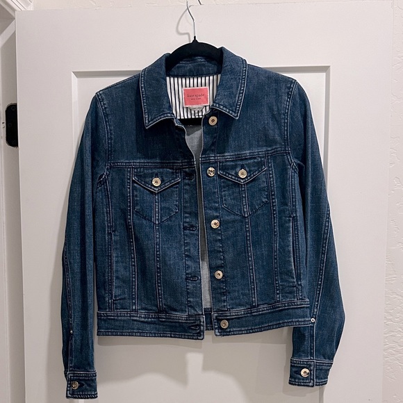 kate spade Jackets & Blazers - Kate Spade Classic Denim Jacket Size Small